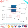 Jc-CS007 China fabrica selo de segurança de cabo por atacado com número de série de impressão